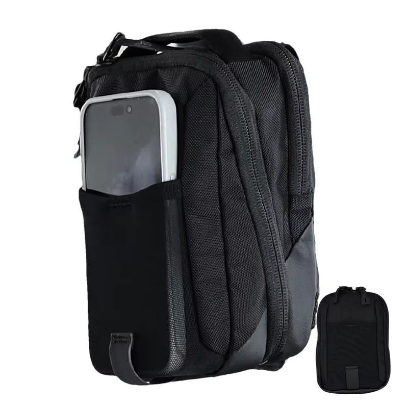 Magnetic Gym Water Bottle Bag Holder Built-In Magnet for Easy Attachment to Metal Surface Magnetic Bottle Sleeve Pouch
